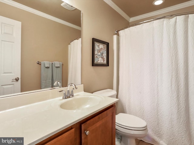 22124 Whitestone Ct, Smithsburg, MD 21783 - full bathroom with vanity and crown molding