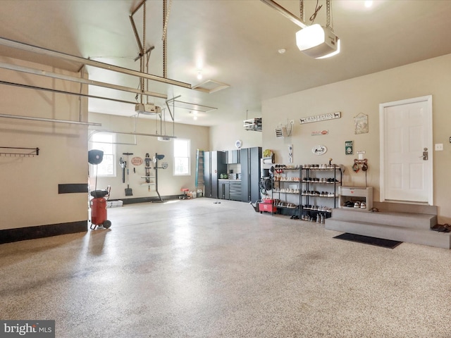 22124 Whitestone Ct, Smithsburg, MD 21783 - garage with a garage door opener