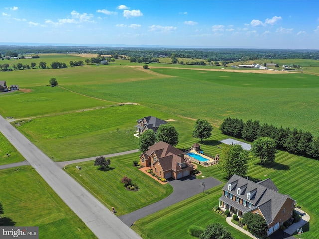 22124 Whitestone Ct, Smithsburg, MD 21783 - aerial view of sparsely populated area with a pool area