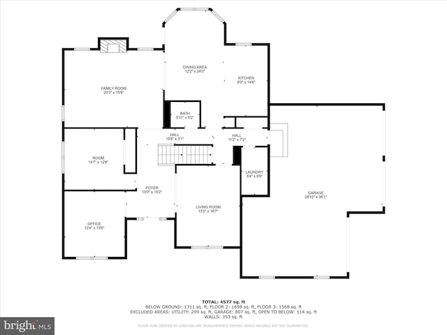 22124 Whitestone Ct, Smithsburg, MD 21783 - view of floor plan / room layout