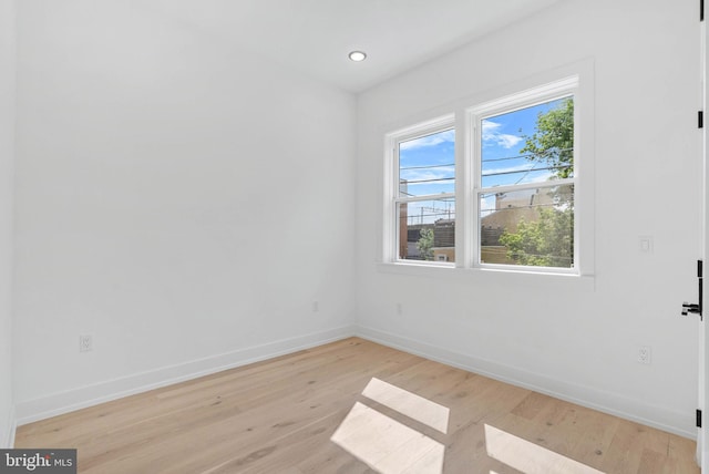 1338 N Franklin St, Philadelphia, PA 19122 - unfurnished room featuring light wood finished floors and recessed lighting