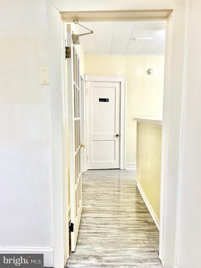5904 Harford Rd, Baltimore, MD 21214 - hallway featuring wood finished floors