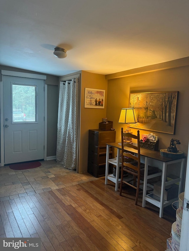 352 Almond Rd, Pittsgrove, NJ 08318 - entrance foyer featuring hardwood / wood-style flooring