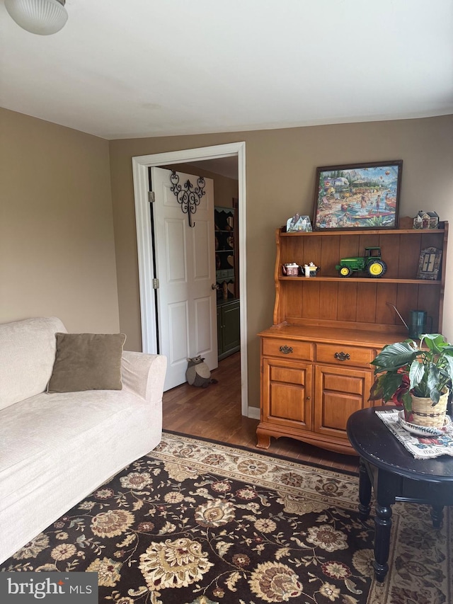 352 Almond Rd, Pittsgrove, NJ 08318 - living area with wood finished floors