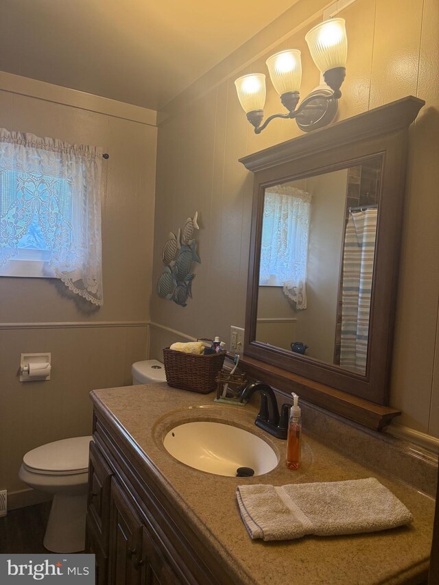 352 Almond Rd, Pittsgrove, NJ 08318 - bathroom with vanity and a decorative wall