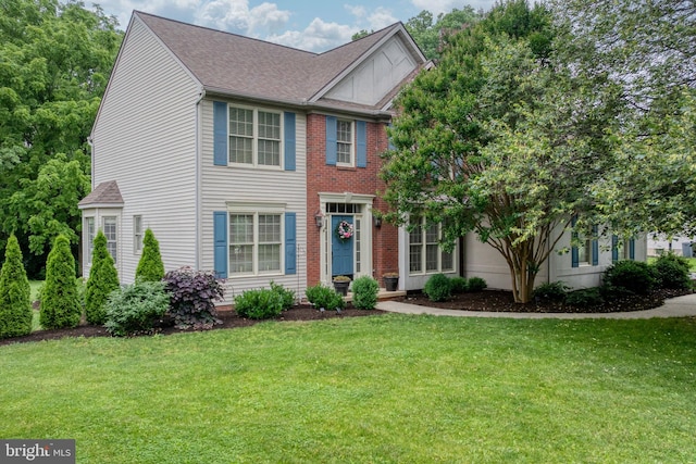 16 Fox Hollow Dr, Lancaster, PA 17602 - view of front of home with a front yard and a shingled roof