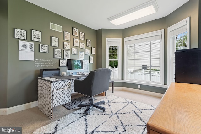 16 Fox Hollow Dr, Lancaster, PA 17602 - home office featuring carpet flooring