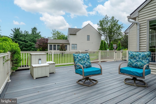 16 Fox Hollow Dr, Lancaster, PA 17602 - view of wooden deck