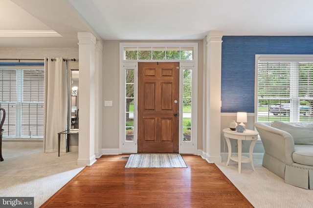 16 Fox Hollow Dr, Lancaster, PA 17602 - entryway with wood finished floors