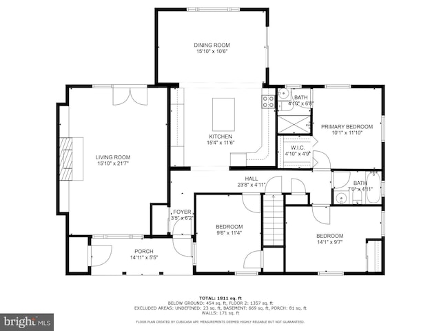 643 Meadow Branch Rd, Westminster, MD 21158 - view of room layout