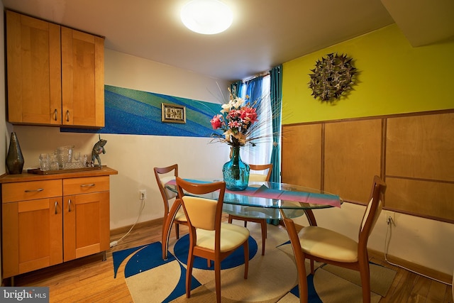 8677 Greenbelt Rd Unit 101, Greenbelt, MD 20770 - dining room featuring light wood-type flooring