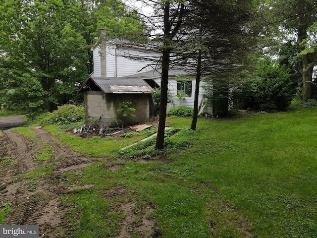 1330 Susquehannock Dr, Drumore, PA 17518 - view of yard featuring a storage unit
