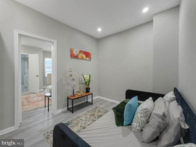 1180 Cleveland St, Baltimore, MD 21230 - bedroom featuring wood finished floors and recessed lighting