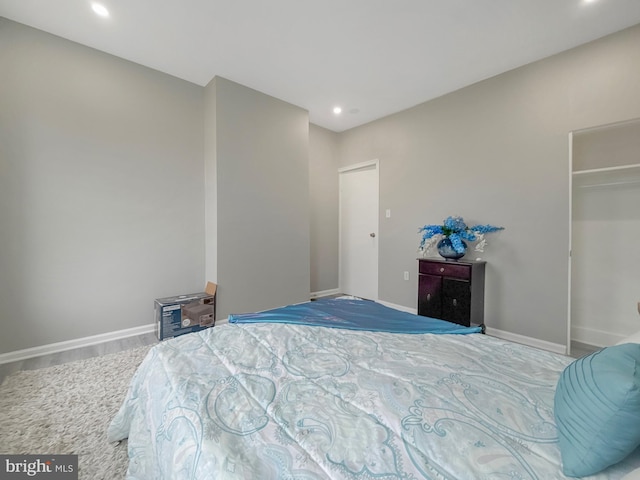 1180 Cleveland St, Baltimore, MD 21230 - bedroom featuring wood finished floors and recessed lighting
