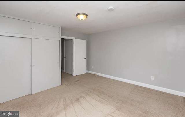 332 E Conestoga Rd, Wayne, PA 19087 - unfurnished bedroom featuring light colored carpet and a closet