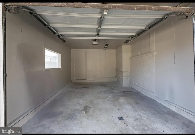 332 E Conestoga Rd, Wayne, PA 19087 - garage featuring a garage door opener