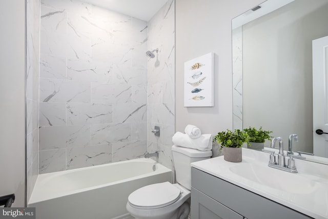 505 Kennedy St NW Unit B02, Washington, DC 20011 - bathroom with vanity and  shower combination