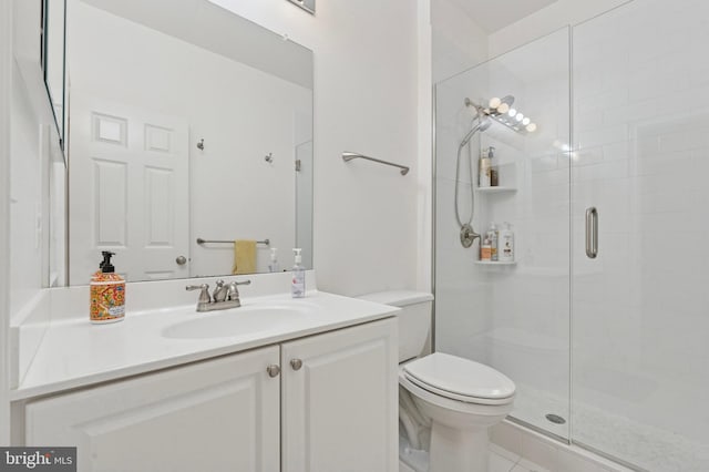 406 Regatta Dr, Philadelphia, PA 19146 - full bath with vanity, a shower stall, and tile patterned flooring