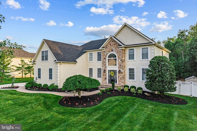 22 Tara Dr, Sewell, NJ 08080 - colonial home with stone siding and stucco siding
