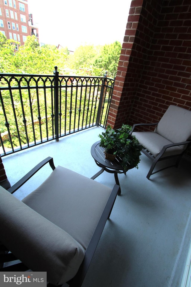 12500 Park Potomac Ave Unit 409, Potomac, MD 20854 - view of balcony