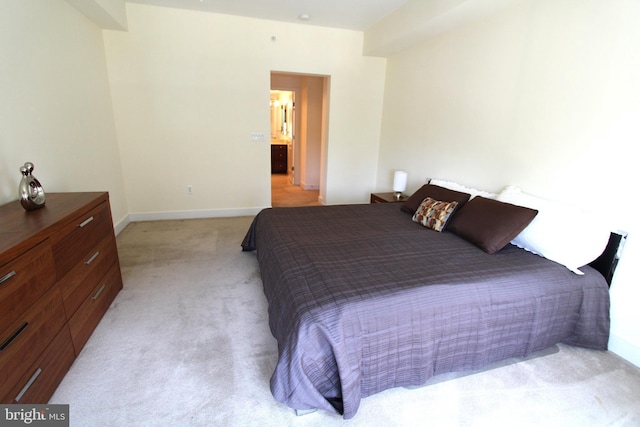 12500 Park Potomac Ave Unit 409, Potomac, MD 20854 - bedroom with light colored carpet and baseboards