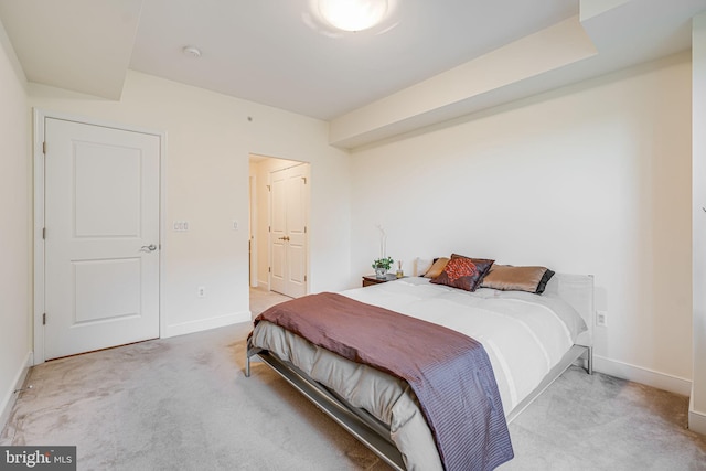 12500 Park Potomac Ave Unit 409, Potomac, MD 20854 - bedroom featuring light colored carpet and baseboards