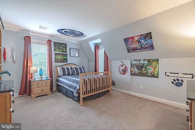 3054 Jordan Rd, Orefield, PA 18069 - bedroom with light colored carpet and crown molding