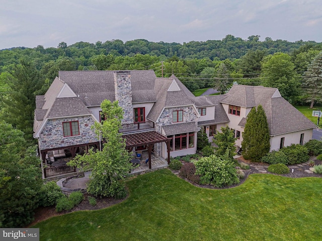 3054 Jordan Rd, Orefield, PA 18069 - view of subject property featuring a forest