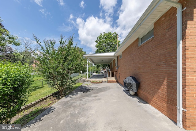 412 Fairview Ave, Winchester, VA 22601 - covered porch with grilling area