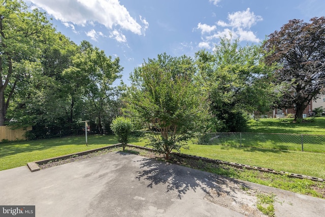 412 Fairview Ave, Winchester, VA 22601 - fenced backyard featuring a patio area