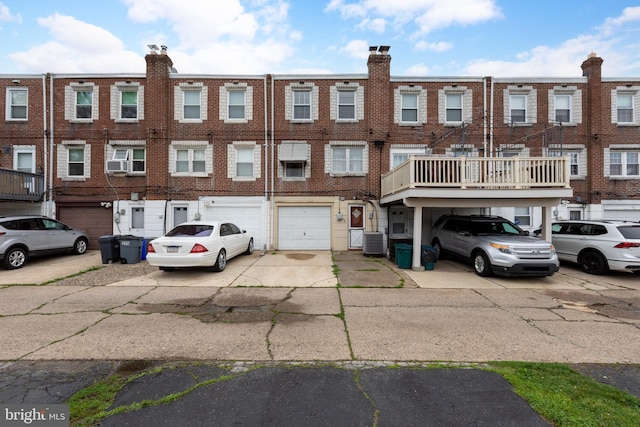 257 Westpark Ln, Clifton Heights, PA 19018 - multi unit property with driveway, a garage, and brick siding
