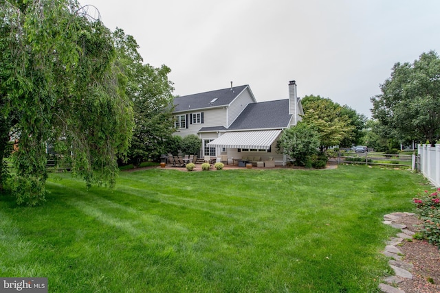3879 Charter Club Dr, Doylestown, PA 18902 - view of yard with a patio