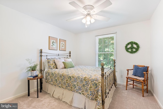 1600 Old Mill Bottom Run, Annapolis, MD 21409 - carpeted bedroom with baseboards and a ceiling fan