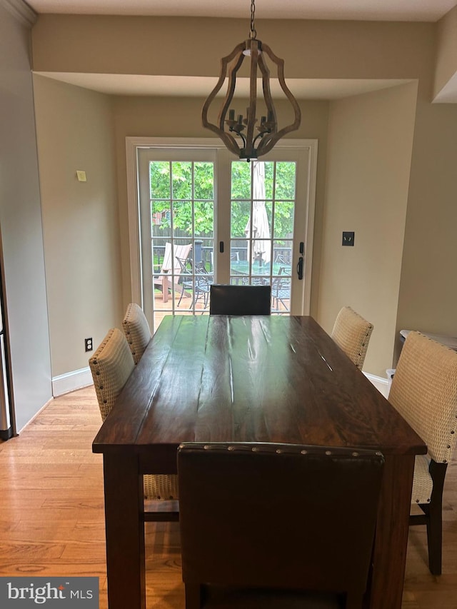 1600 Old Mill Bottom Run, Annapolis, MD 21409 - dining space with wood finished floors and baseboards
