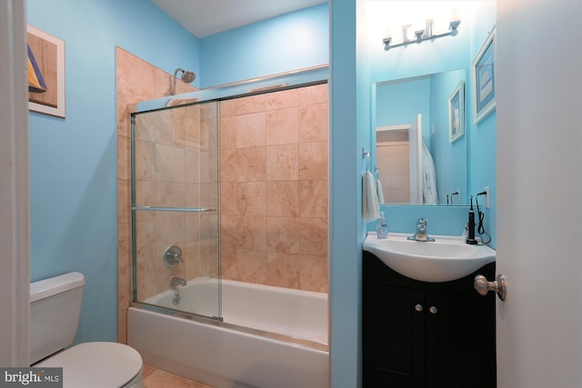 3240 Hiatt Pl NW Unit 4, Washington, DC 20010 - full bath featuring vanity and shower / bath combination with glass door
