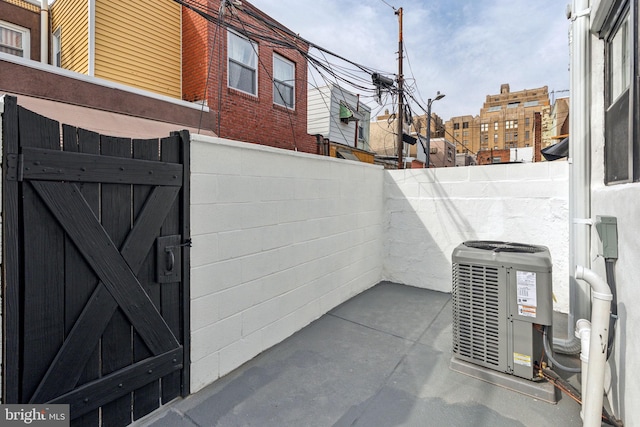 2012 S Mildred St, Philadelphia, PA 19148 - view of patio with a gate
