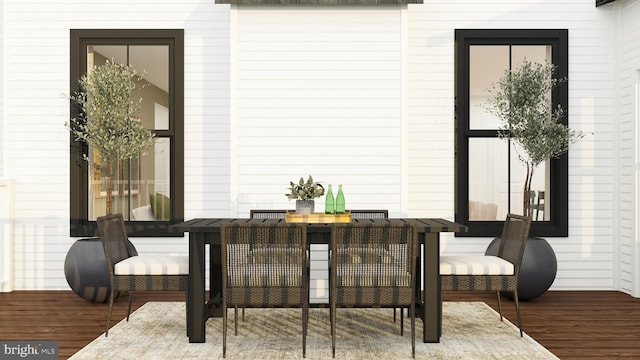 36 Aaron Truehart Way, Titusville, NJ 08560 - dining room with wood finished floors
