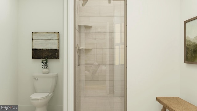 36 Aaron Truehart Way, Titusville, NJ 08560 - bathroom with toilet and a shower stall