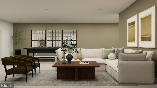36 Aaron Truehart Way, Titusville, NJ 08560 - living room featuring recessed lighting