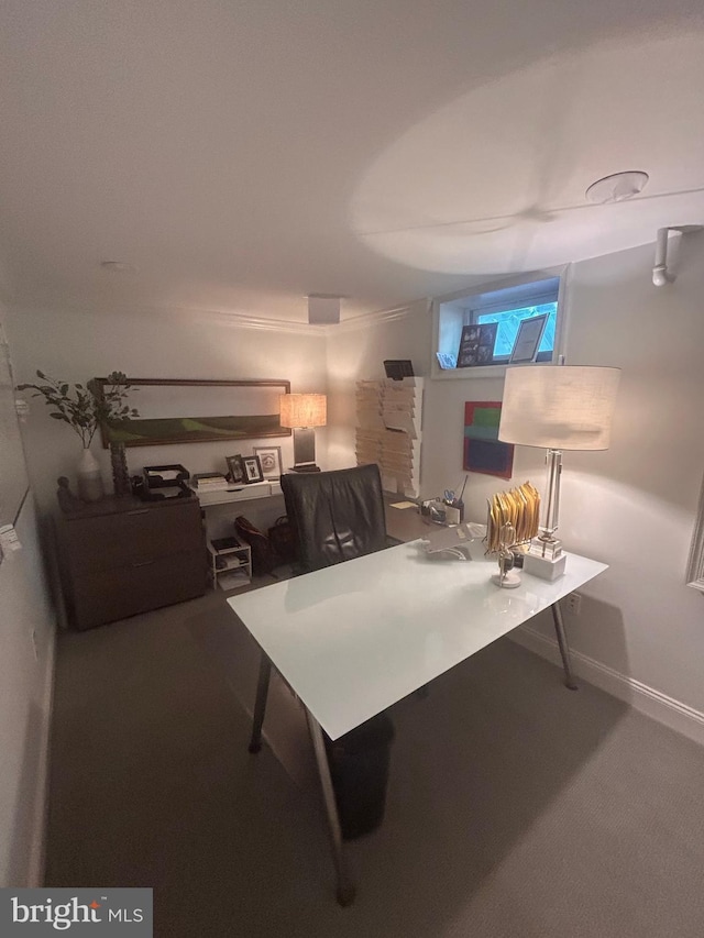 223 Country Gate Rd, Wayne, PA 19087 - office with carpet floors and baseboards