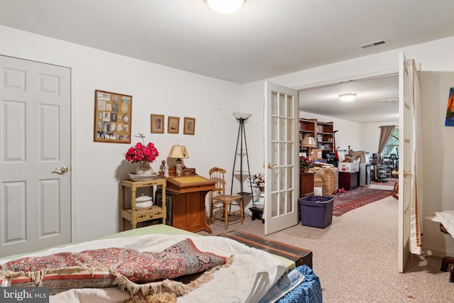 324 Winners Cir Unit 324, Red Lion, PA 17356 - bedroom featuring carpet and french doors