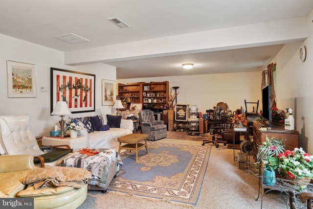 324 Winners Cir Unit 324, Red Lion, PA 17356 - carpeted living room with a desk