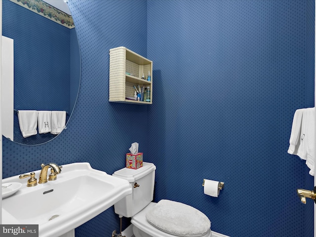1509 Winfields Ln, Gambrills, MD 21054 - bathroom with a sink and toilet