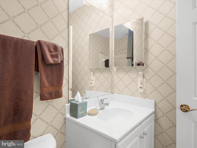 1509 Winfields Ln, Gambrills, MD 21054 - bathroom featuring vanity and toilet