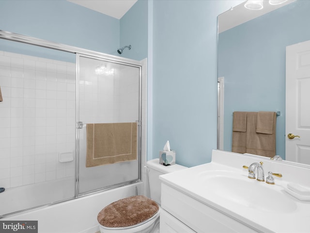 1509 Winfields Ln, Gambrills, MD 21054 - full bathroom featuring vanity and bath / shower combo with glass door