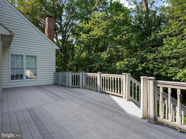 1509 Winfields Ln, Gambrills, MD 21054 - view of wooden terrace
