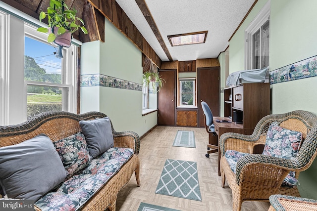 1445 Farmington Ave, Pottstown, PA 19464 - office with a textured ceiling