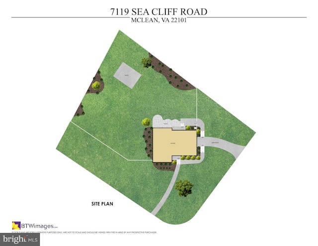 7119 Sea Cliff Rd, Mclean, VA 22101 - map / location