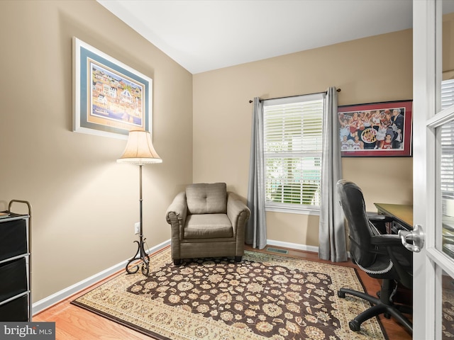 5910 Constance Way, New Market, MD 21774 - home office with wood finished floors and baseboards