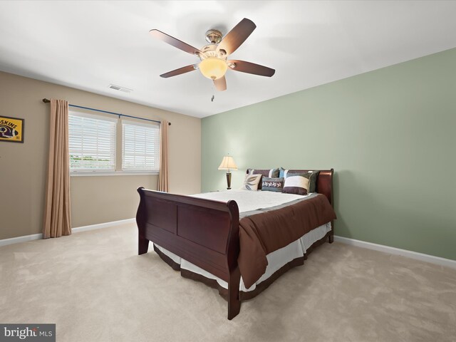 5910 Constance Way, New Market, MD 21774 - bedroom with light colored carpet and ceiling fan